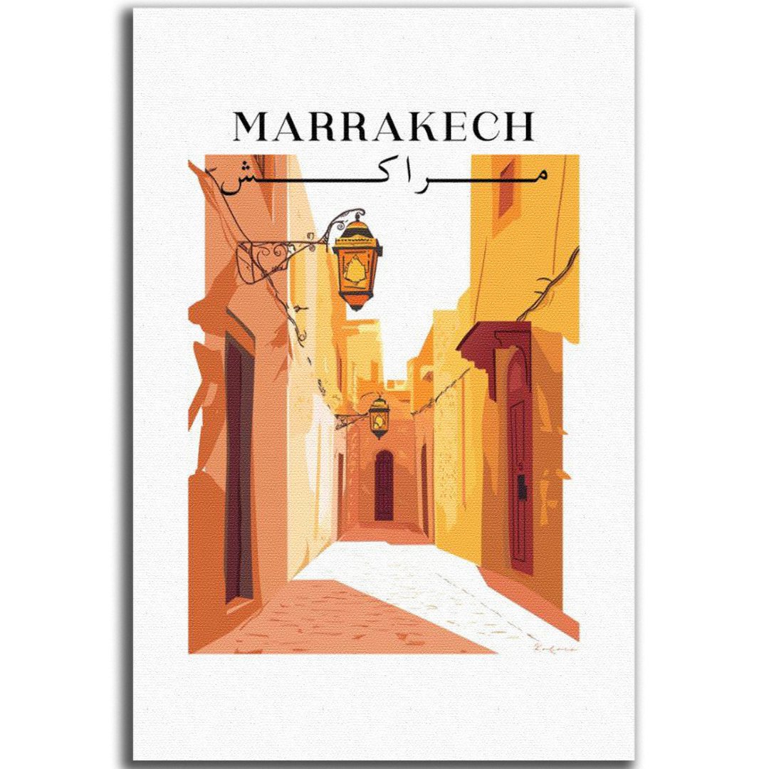 Marrakech, Ville Rouge