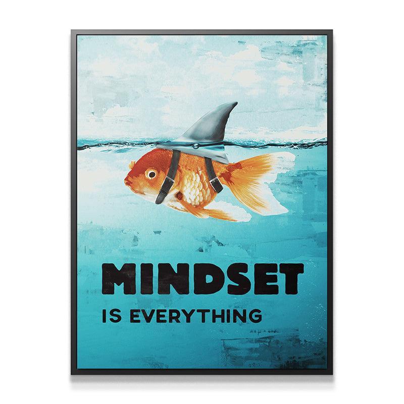 Mindset Is Everything - Cadre noir